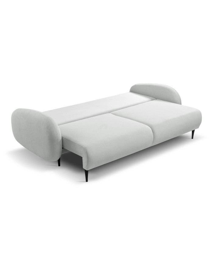 Canapé droit convertible couchage 140x200 cm avec coffre 232 cm SOFT
