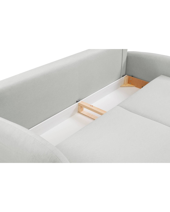 Canapé droit convertible couchage 140x200 cm avec coffre 232 cm SOFT