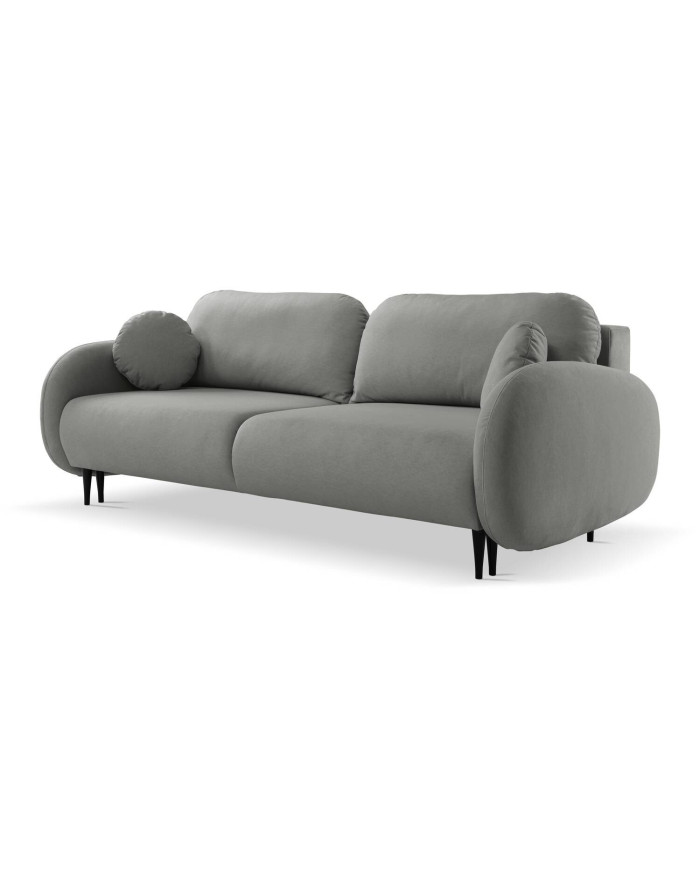 Canapé droit convertible couchage 140x200 cm avec coffre 232 cm SOFT
