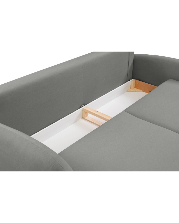 Canapé droit convertible couchage 140x200 cm avec coffre 232 cm SOFT