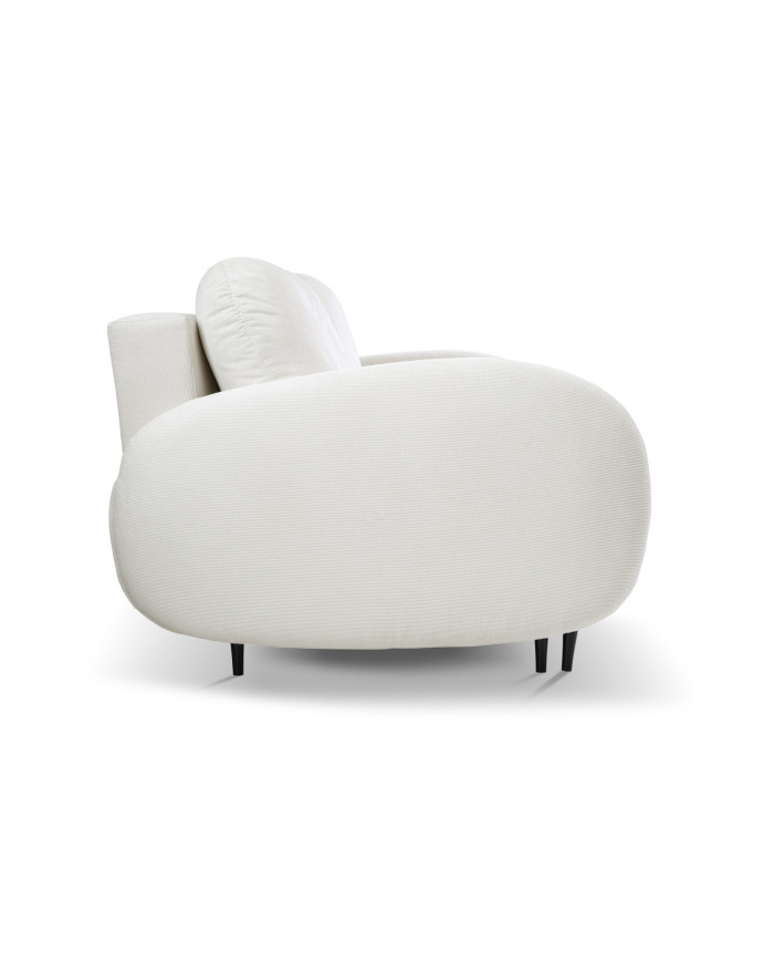 Canapé droit convertible couchage 140x200 cm avec coffre 232 cm SOFT