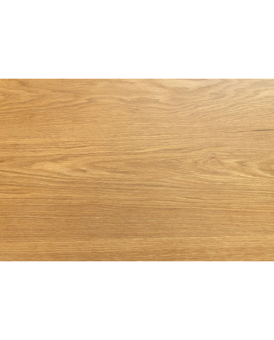 Table 12-14 couverts extensible TINA – aspect chêne naturel & métal noir  Jusqu’à 320 cm de longueur –