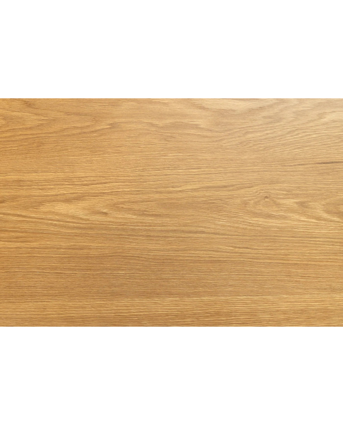 Table 12-14 couverts extensible TINA – aspect chêne naturel & métal noir  Jusqu’à 320 cm de longueur –