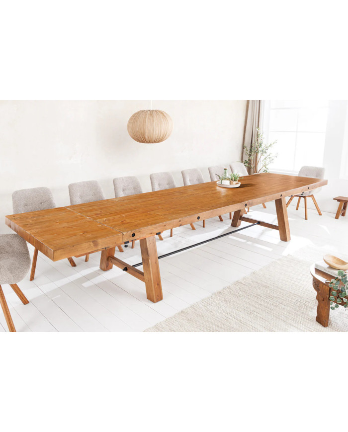 Table à manger FINULTRA  extensible de 300 à 400 cm, 12 à 16 convives