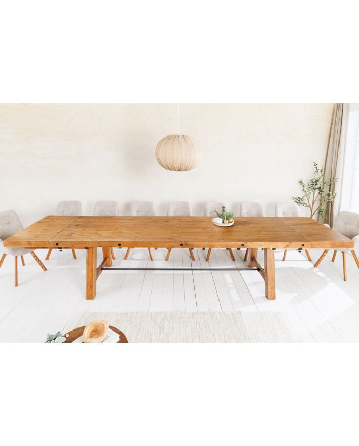 Table à manger FINULTRA  extensible de 300 à 400 cm, 12 à 16 convives