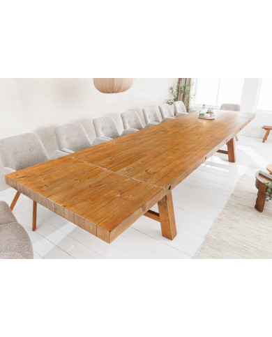 Table à manger FINULTRA  extensible de 300 à 400 cm, 12 à 16 convives