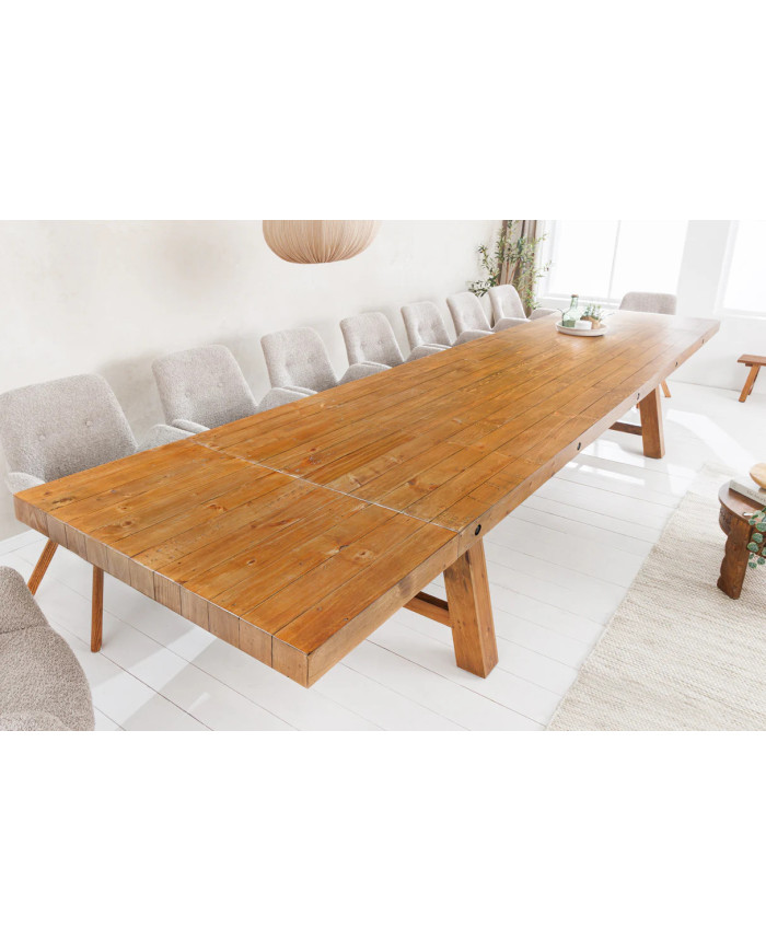 Table à manger FINULTRA  extensible de 300 à 400 cm, 12 à 16 convives