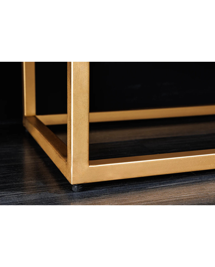 Buffet haut 120 cm en bois de manguier sculpté à la main IMPERIAL SHADOW