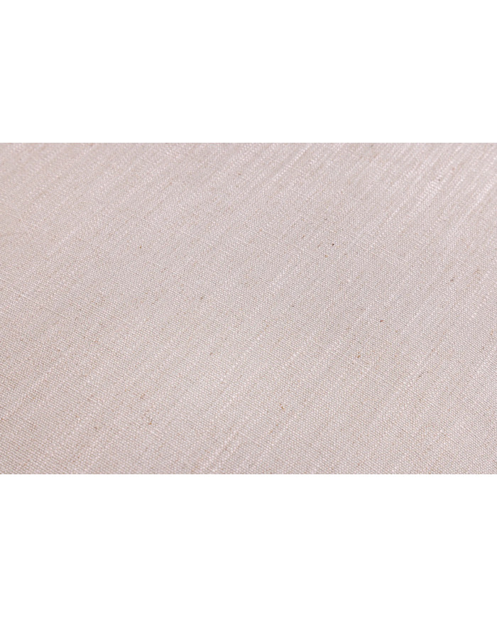 Canapé 3 places confort tissu beige lin 210 cm Celestia