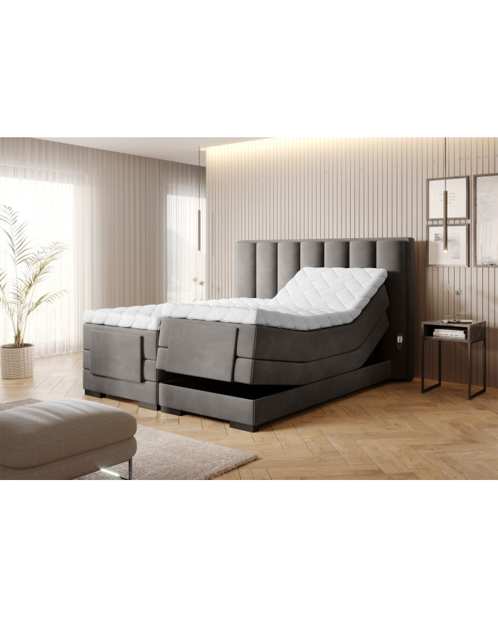 Lit Boxspring Électrique ZenMotion – 140×200 cm : Confort haut de gamme · Technologie motorisée · Fabrication de qualité