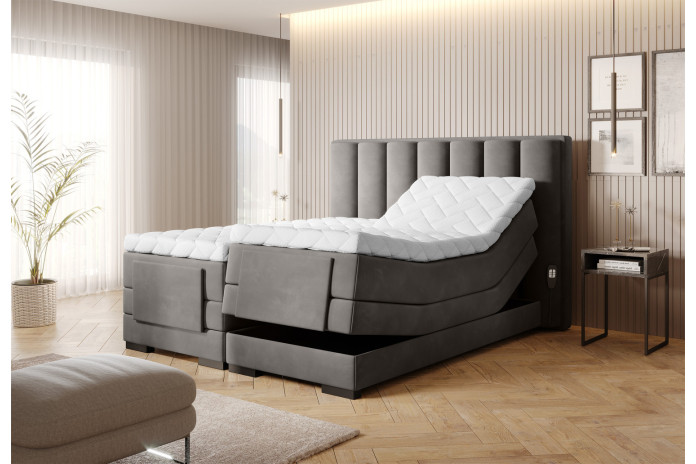 Lit Boxspring Électrique ZenMotion – 140×200 cm : Confort haut de gamme · Technologie motorisée · Fabrication de qualité
