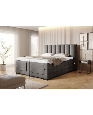 Lit Boxspring Électrique ZenMotion – 140×200 cm : Confort haut de gamme · Technologie motorisée · Fabrication de qualité
