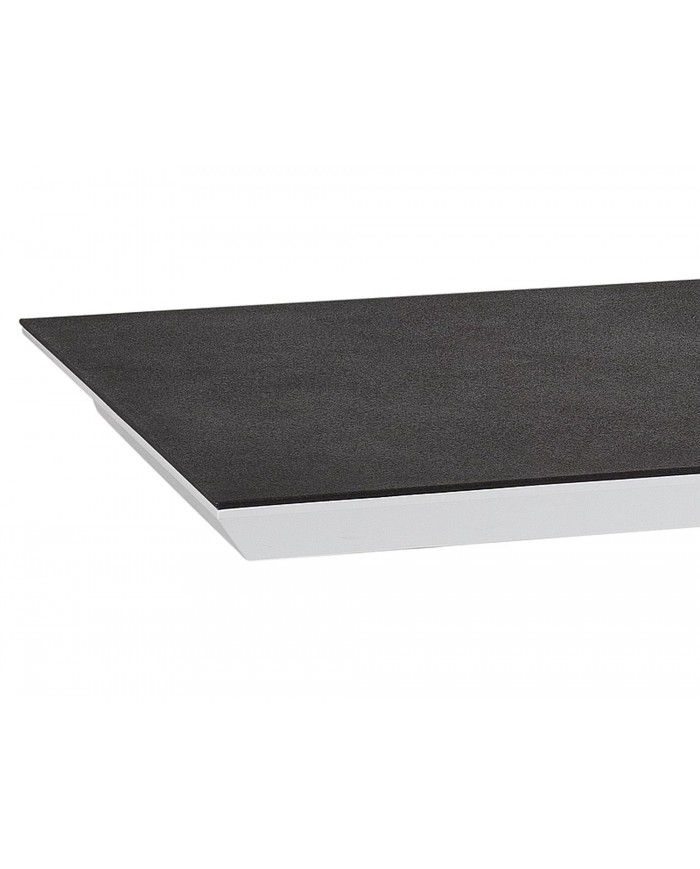 Table extensible MDF et verre trempé ALAS II