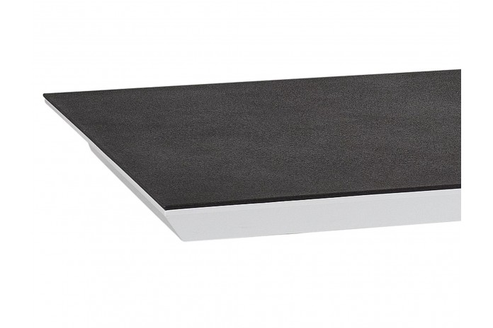 Table extensible MDF et verre trempé ALAS II