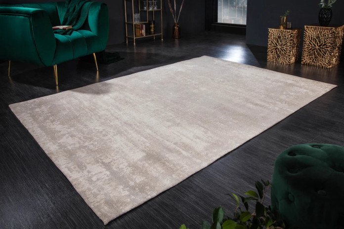 Tapis ÉLÉGANCE COTON – Beige naturel 240×160 cm