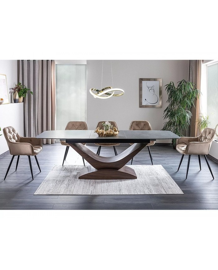 Table céramique extensible 180(240)x95 cm DOLCE CERAMIC