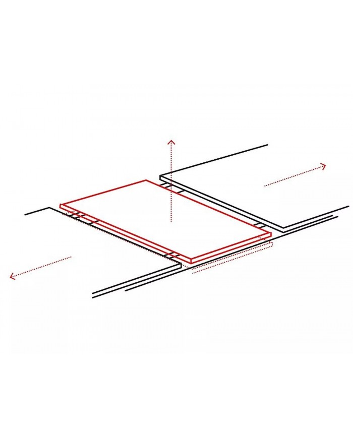 Table céramique extensible 180(240)x95 cm DOLCE CERAMIC