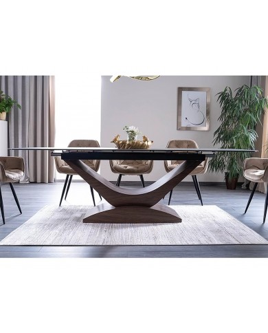 Table céramique extensible 180(240)x95 cm DOLCE CERAMIC