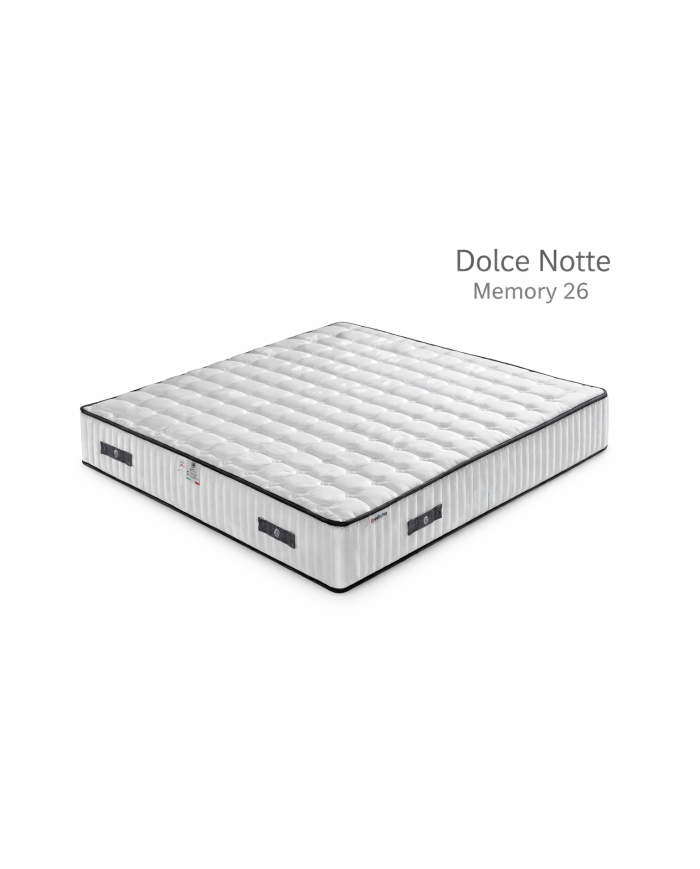 Matelas Dolce Notte Memory 26 cm – Mémoire de forme HR Pro