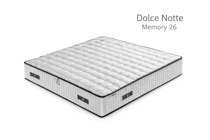 Matelas Dolce Notte Memory 26 cm – Mémoire de forme HR Pro