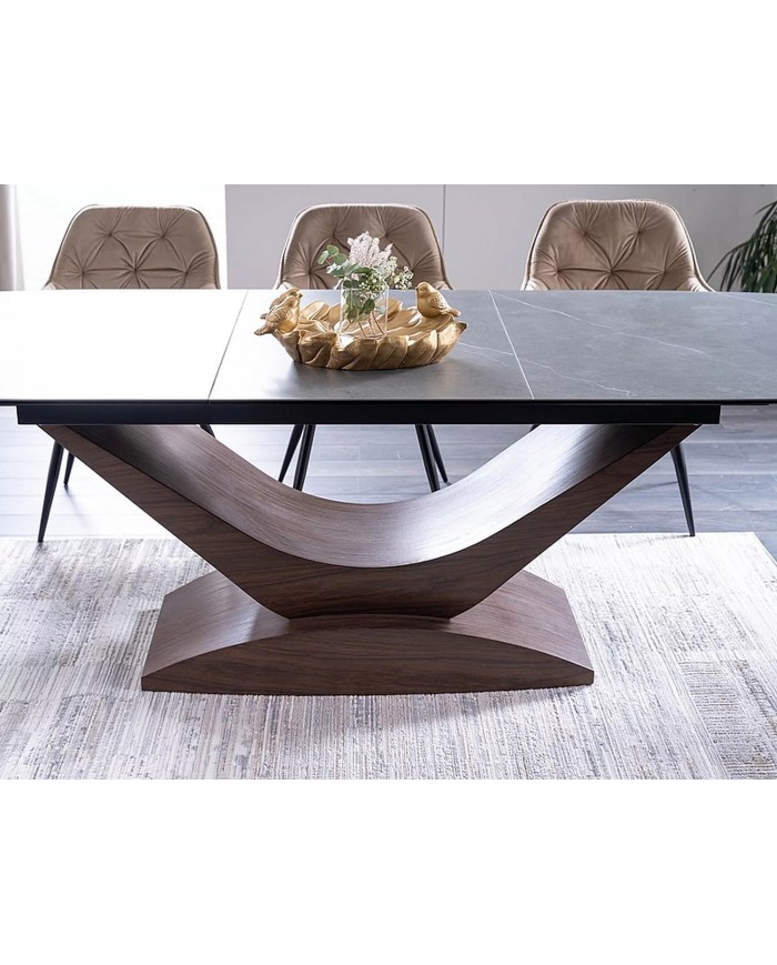 Table céramique extensible 180(240)x95 cm DOLCE CERAMIC