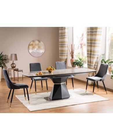 Table céramique CORTEZ 160(210)x90 cm : OFFRE SPECIALE