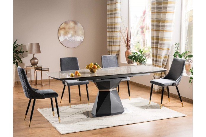 Table céramique CORTEZ 160(210)x90 cm : OFFRE SPECIALE