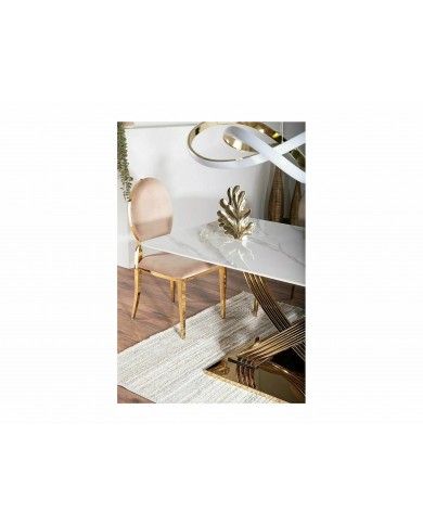 Table contemporaine Plateau céramique Hermès 160x90 cm
