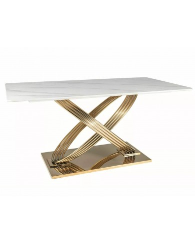 Table contemporaine Plateau céramique Hermès 160x90 cm