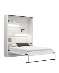 Lit escamotable vertical 140×200 cm DELUXE | Gain de place