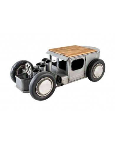 Table basse design avec range bouteilles RETRO RIDER
