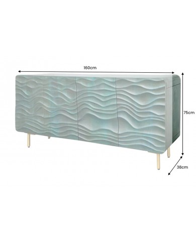 Buffet 160 cm en bois de manguier MAR