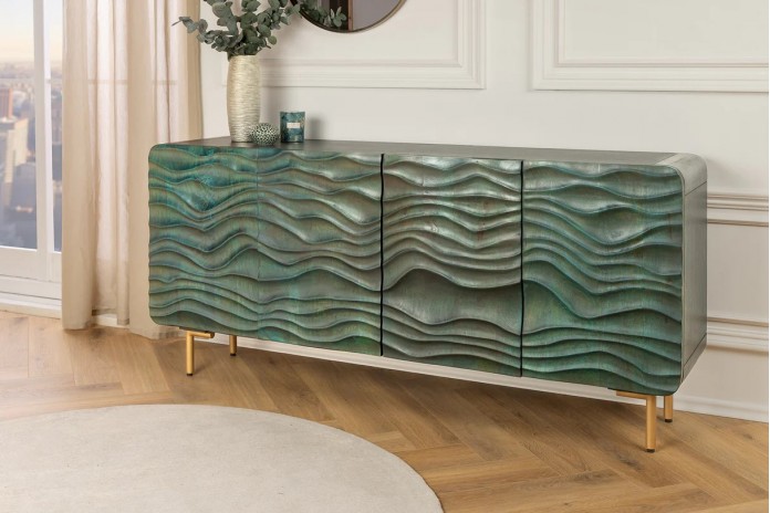 Buffet 160 cm en bois de manguier MAR