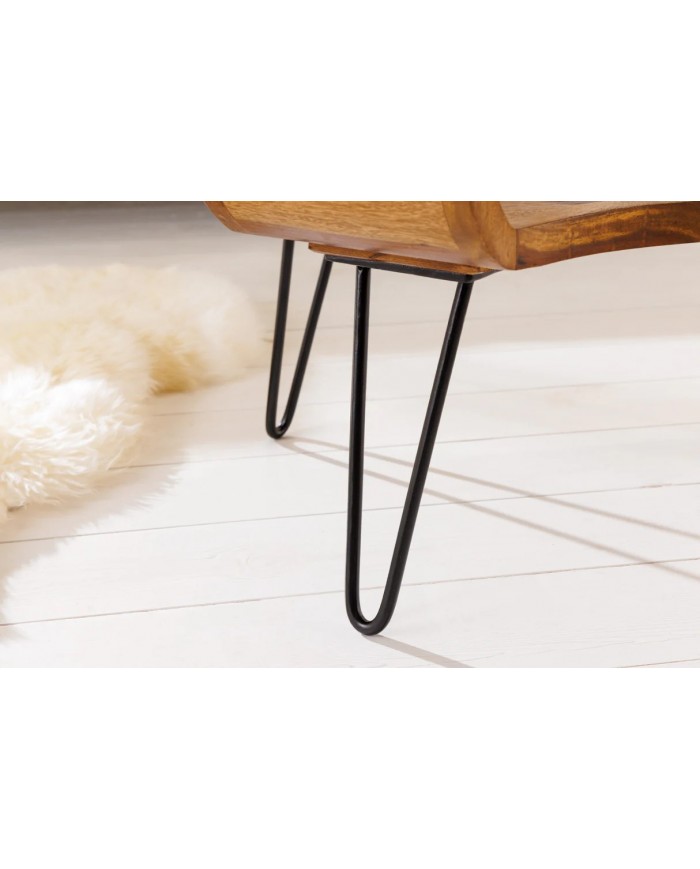 Table basse en bois massif 100 cm HARMONY WOOD