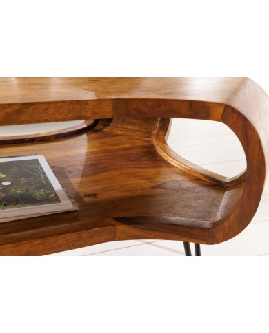 Table basse en bois massif 100 cm HARMONY WOOD