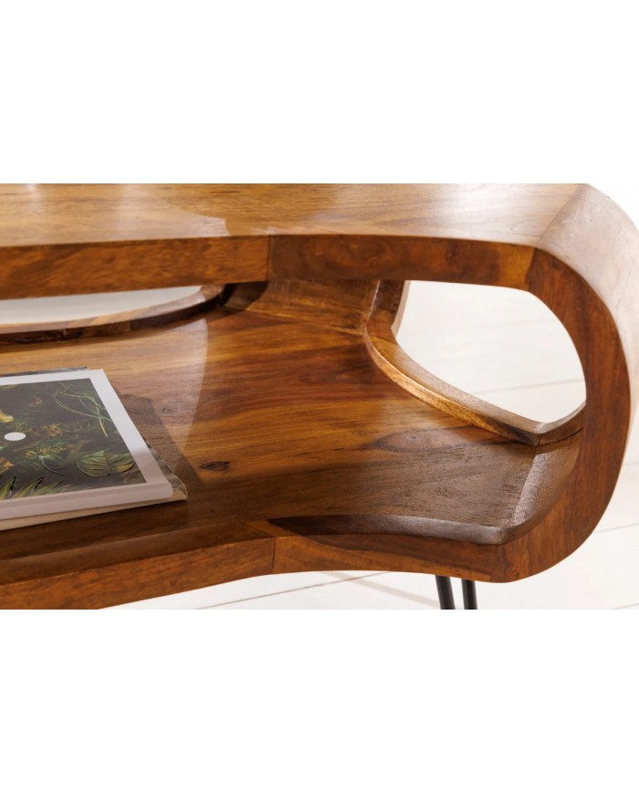 Table basse en bois massif 100 cm HARMONY WOOD