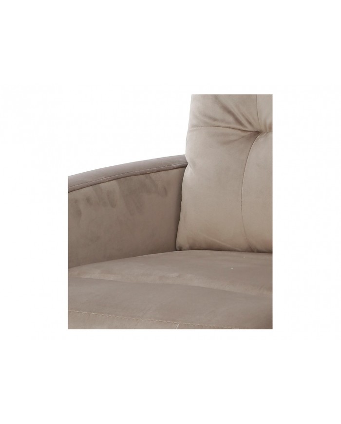 Fauteuil avec fonction relaxation ultra confort beige Monta