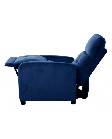 Offre Exceptionnelle ! Fauteuil avec fonction relaxation ultra confort blue Monta