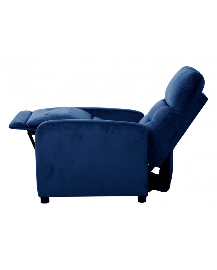 Offre Exceptionnelle ! Fauteuil avec fonction relaxation ultra confort blue Monta
