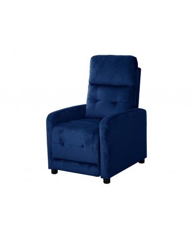 Offre Exceptionnelle ! Fauteuil avec fonction relaxation ultra confort blue Monta