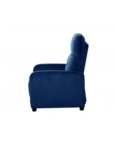 Offre Exceptionnelle ! Fauteuil avec fonction relaxation ultra confort blue Monta