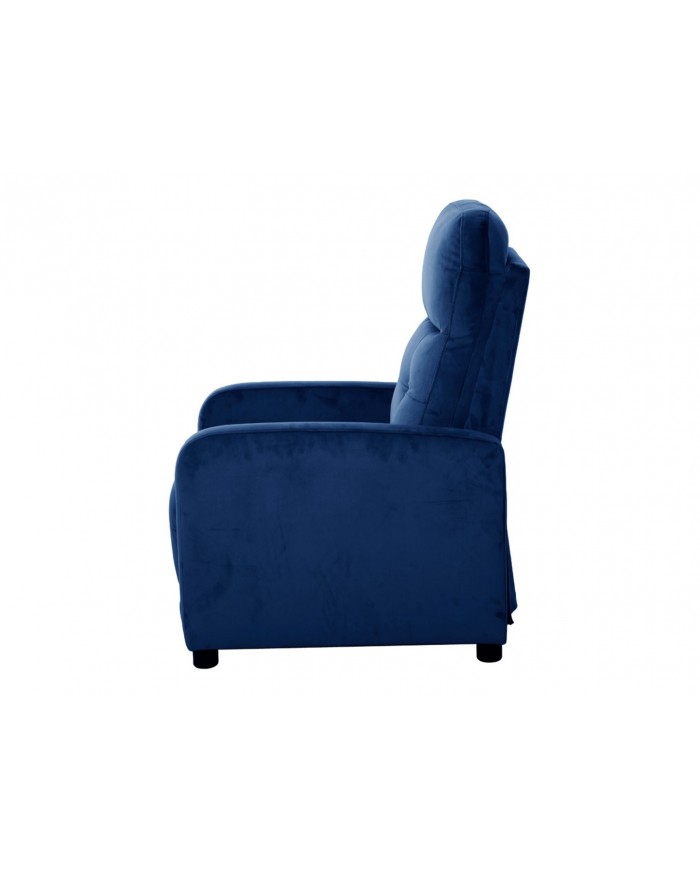 Offre Exceptionnelle ! Fauteuil avec fonction relaxation ultra confort blue Monta