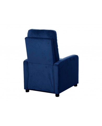 Offre Exceptionnelle ! Fauteuil avec fonction relaxation ultra confort blue Monta