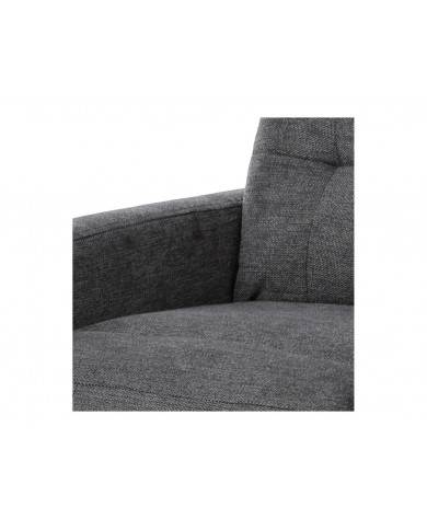 Fauteuil avec fonction relaxation ultra confort gris Monta