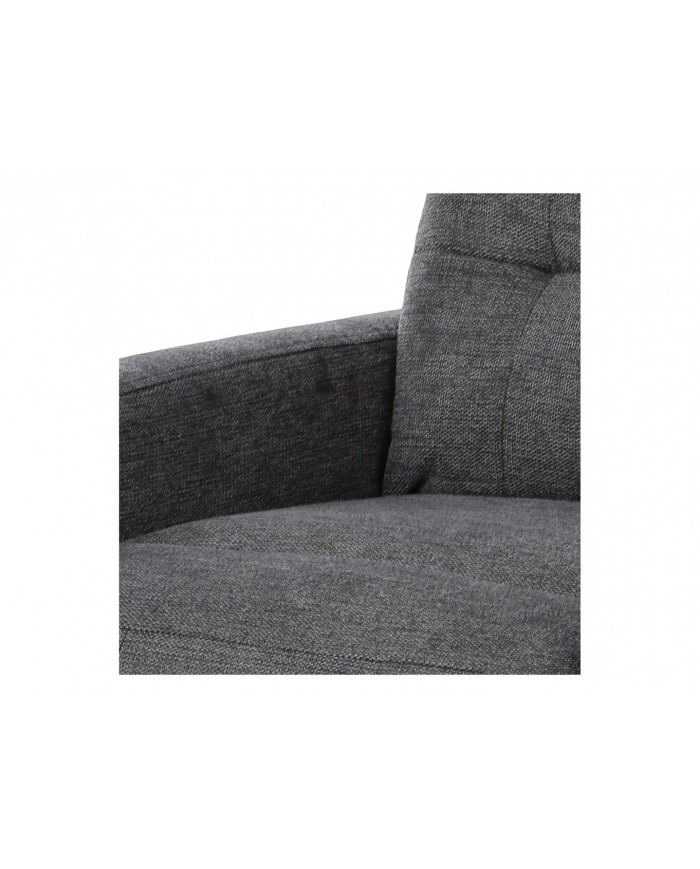 Fauteuil avec fonction relaxation ultra confort gris Monta