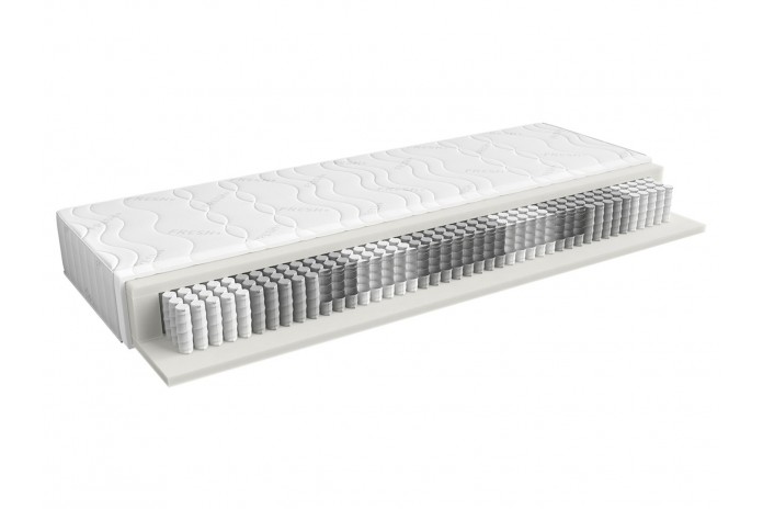 Matelas multipoches - 7 Zones 21 cm - Déhoussable -  H3 Poids élevé - MATTEO