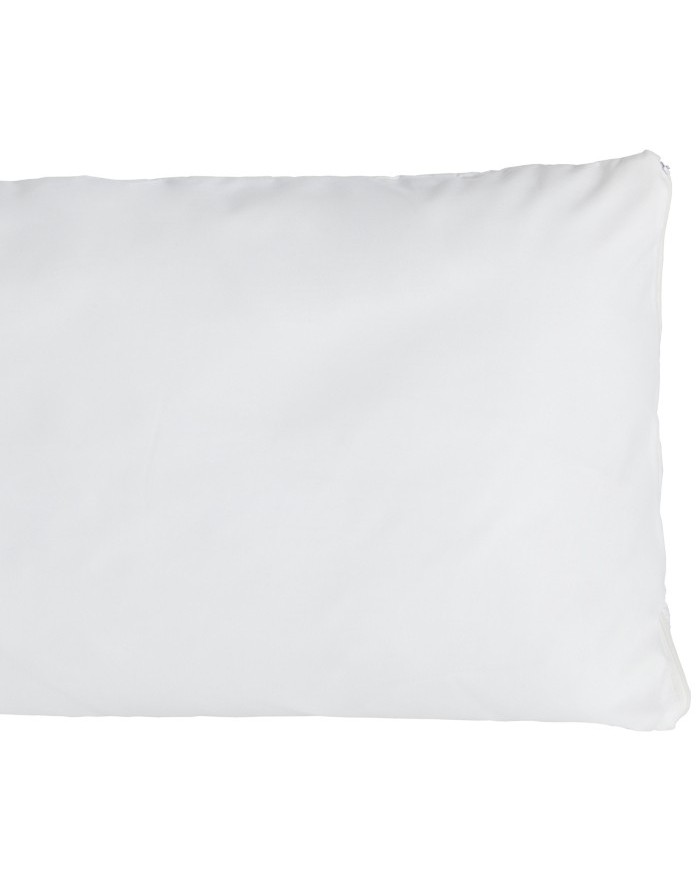 Oreillers fibre creuse vierge toucher plume, enveloppe microfibre - Estrella