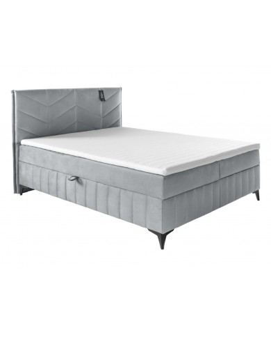 Lit boxspring matelas et sur matelas inclus continental SIA