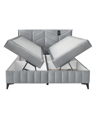 Lit boxspring matelas et sur matelas inclus continental SIA