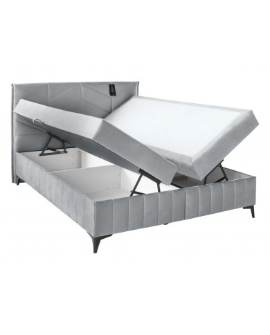 Lit boxspring matelas et sur matelas inclus continental SIA